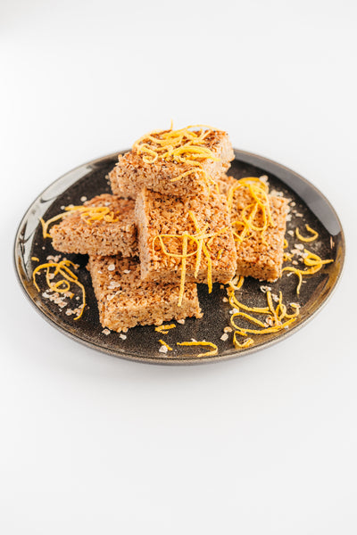 LEMON DRIZZLE FLAPJACKS BITES