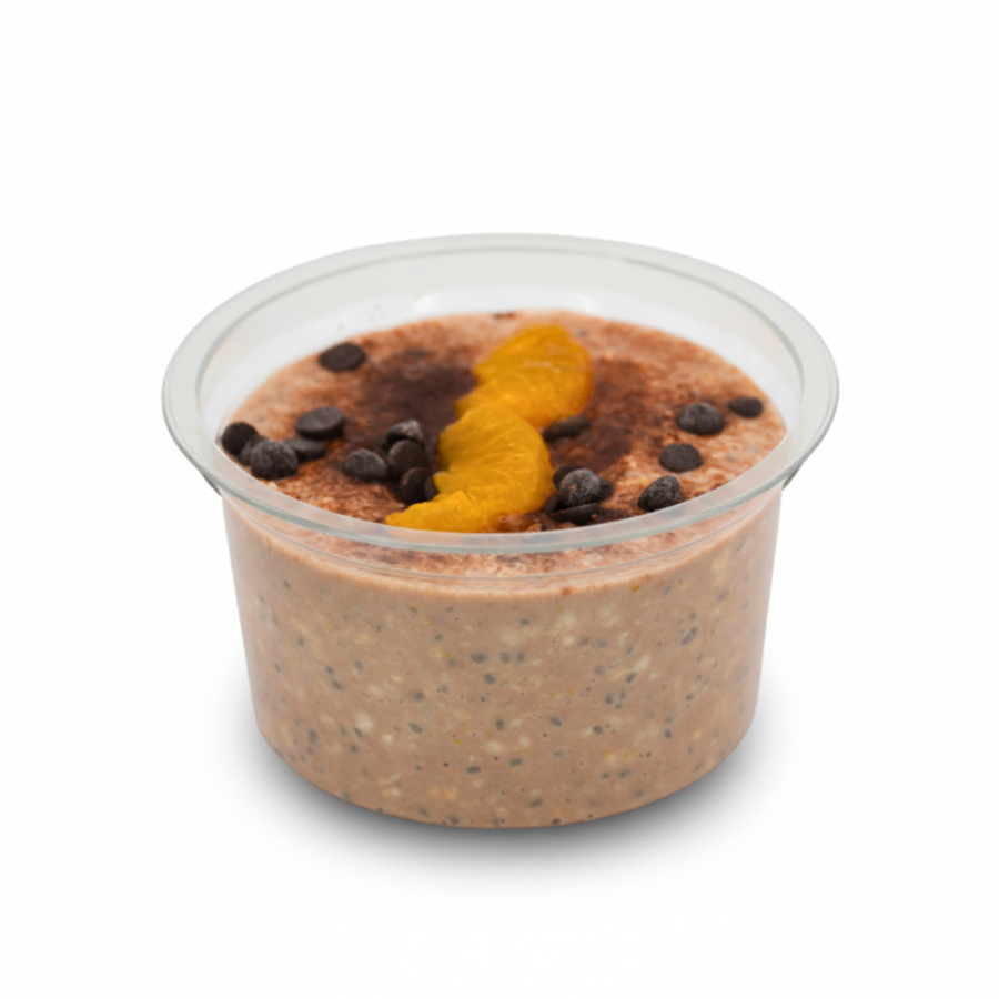 CHOCOLATE ORANGE OVERNIGHT OATS