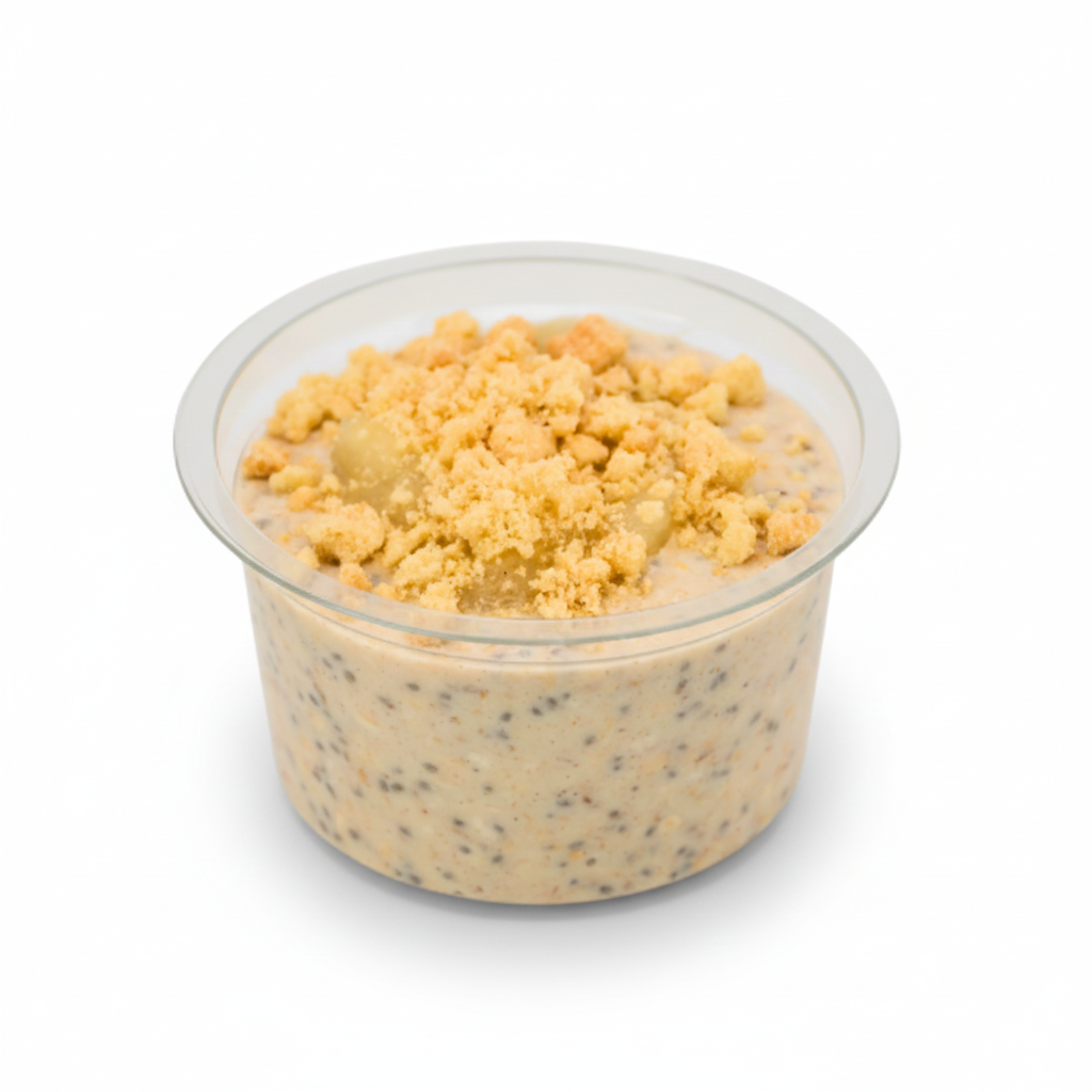 APPLE CRUMBLE PROTEIN OVERNIGHT OATS – image 1